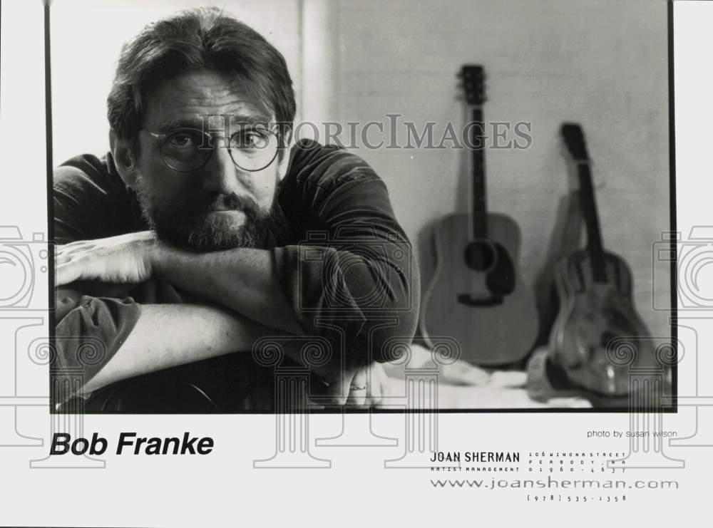 Press Photo Musician Bob Franke - srp31187