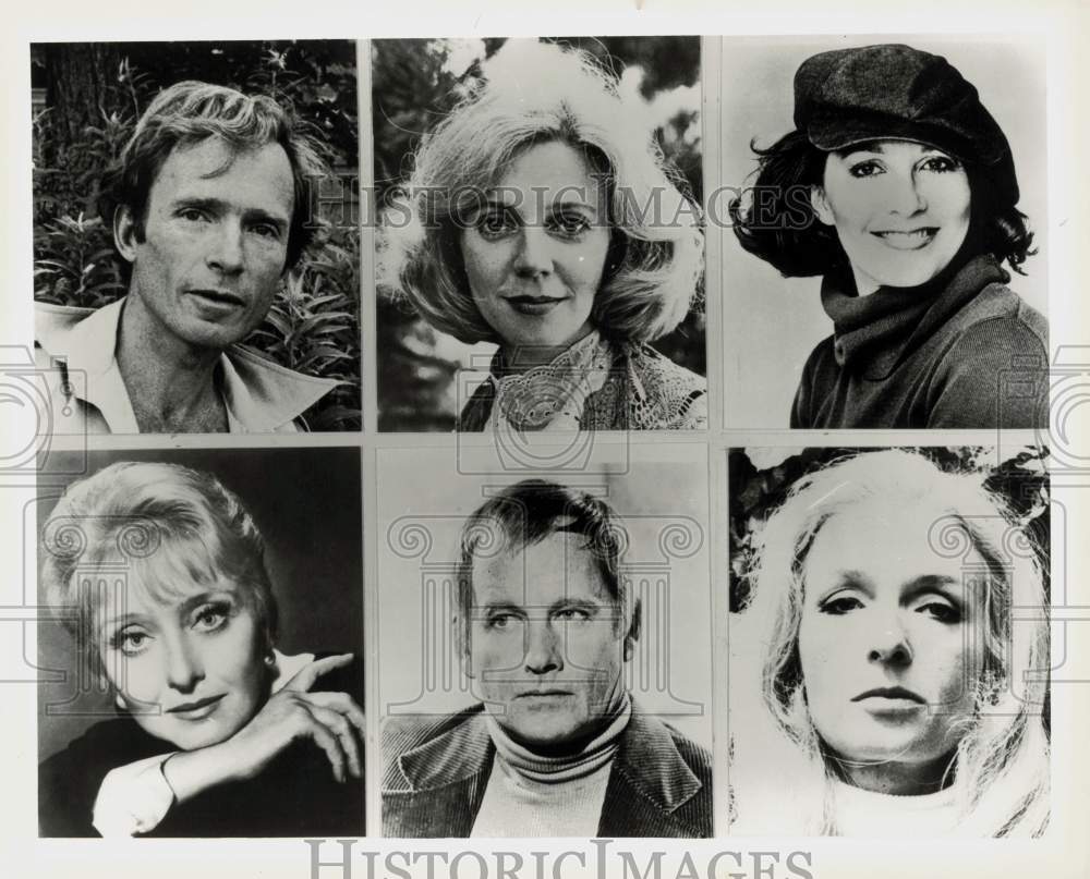 1979 Press Photo Six Members of the Williamstown Theatre Festival Company- Historic Images