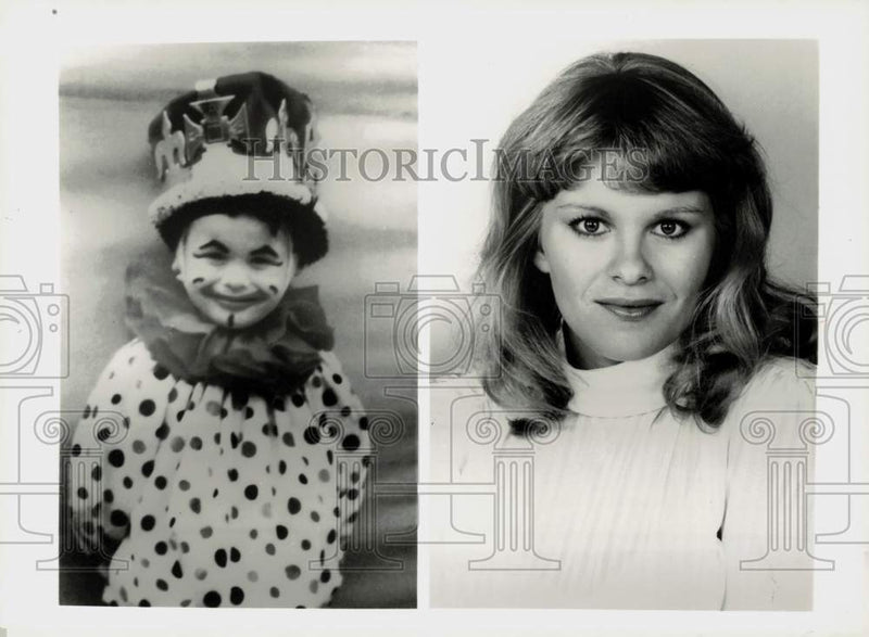 Load image into Gallery viewer, 1983 Press Photo Actress Judi Evans as Child &amp; Adult - srp32922
