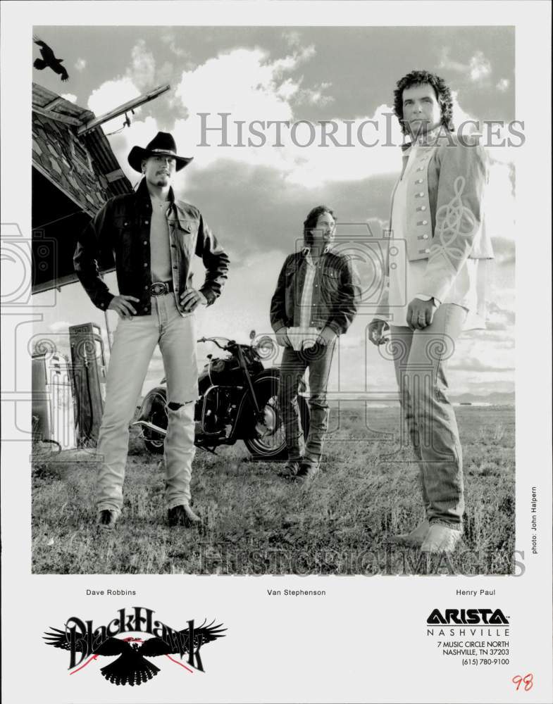 Load image into Gallery viewer, 1998 Press Photo Blackhawk, Music Group - srp33847
