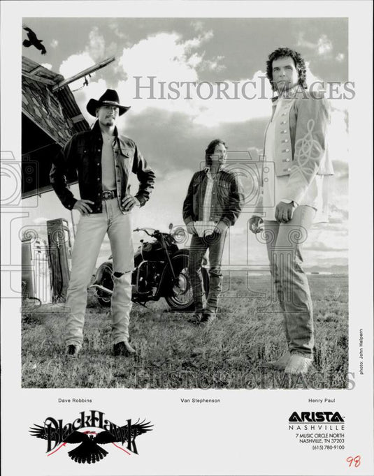 1998 Press Photo Blackhawk, Music Group - srp33847