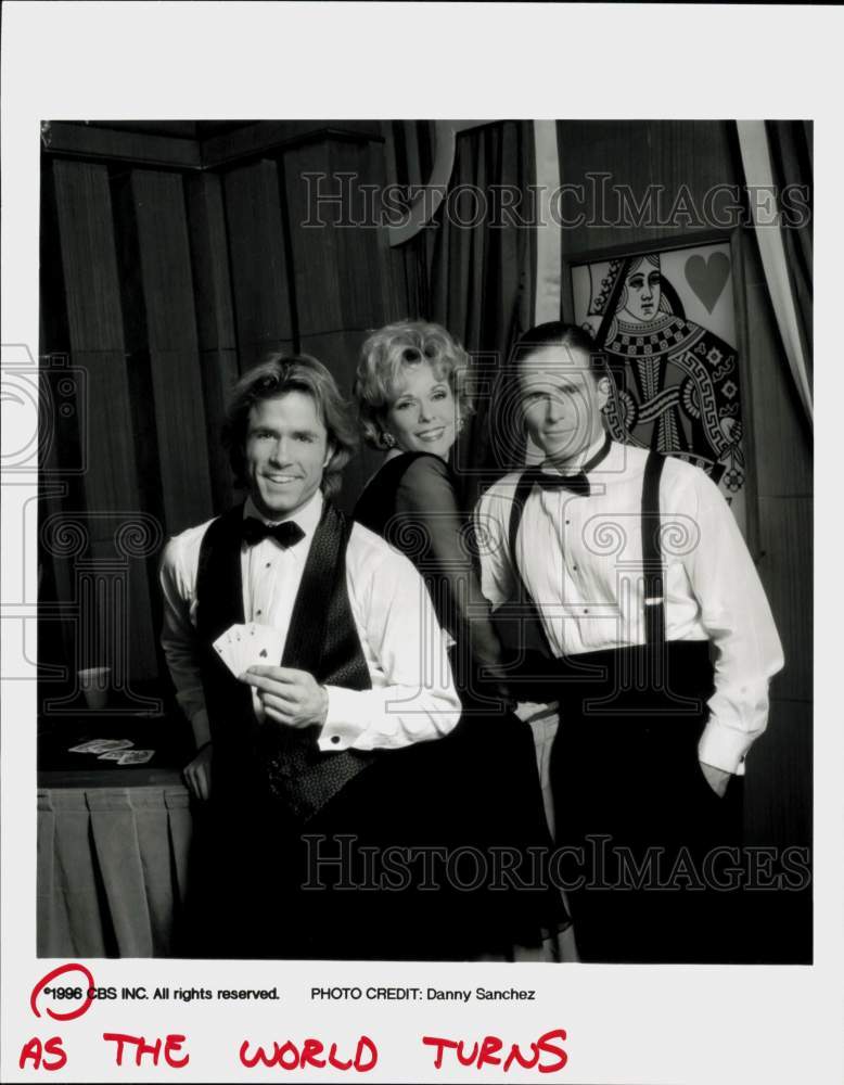 1996 Press Photo &quot;As the World Turns&quot; Cast Members - srp34417- Historic Images