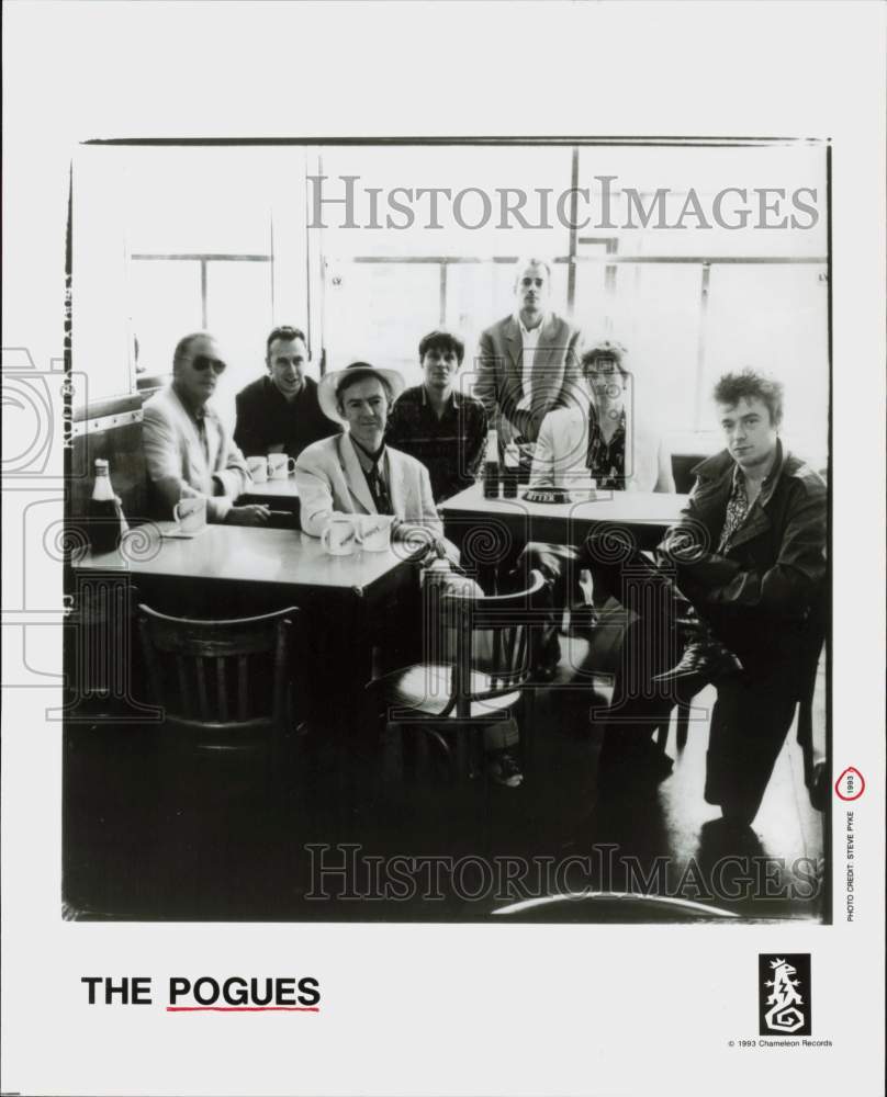 1993 Press Photo The Pogues - srp35836- Historic Images