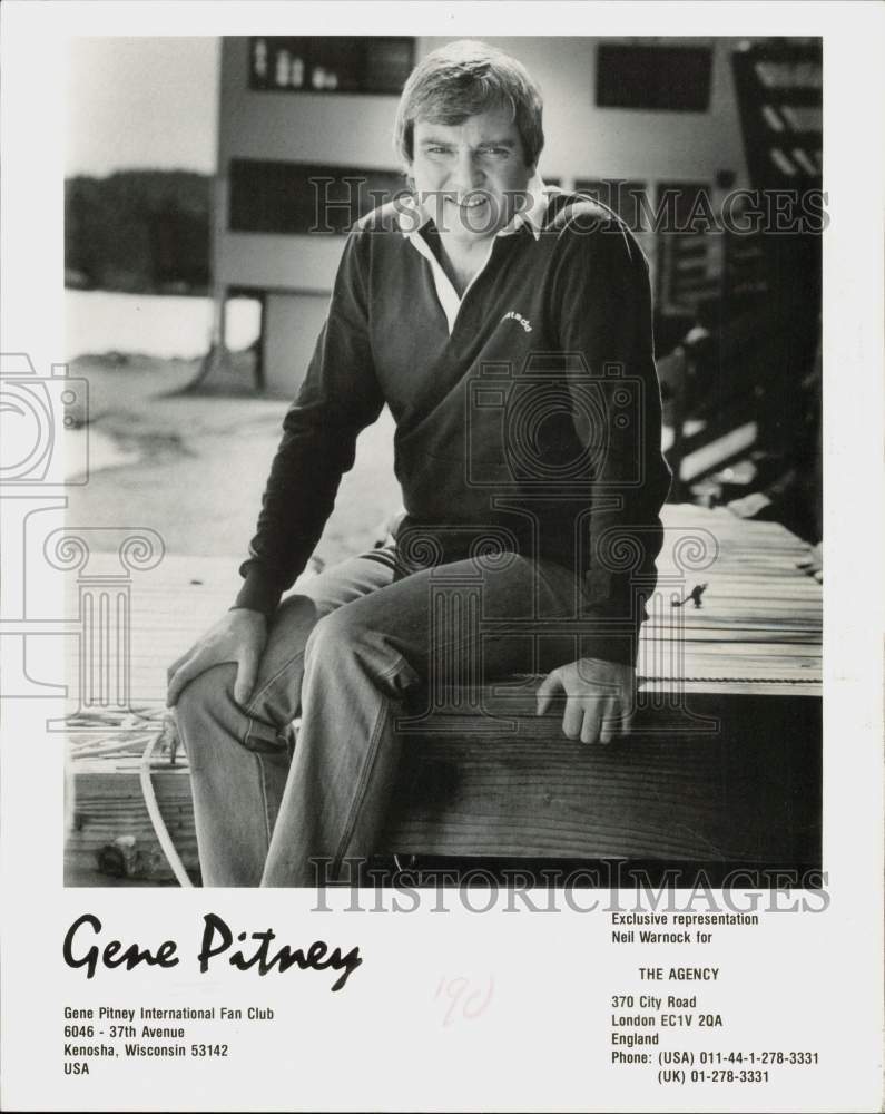 1990 Press Photo Gene Pitney - srp35982