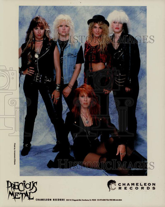 Press Photo Precious Metal, Music Group - srp36415