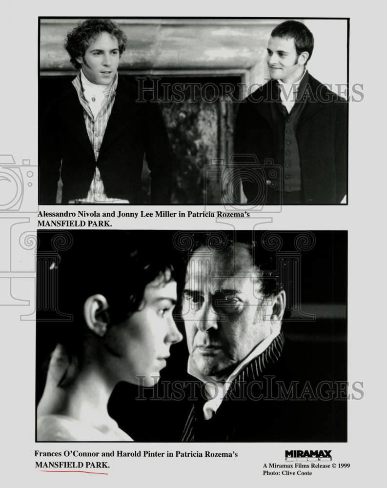 Load image into Gallery viewer, 1999 Press Photo Starring cast members in scenes from "Mansfield Park."

