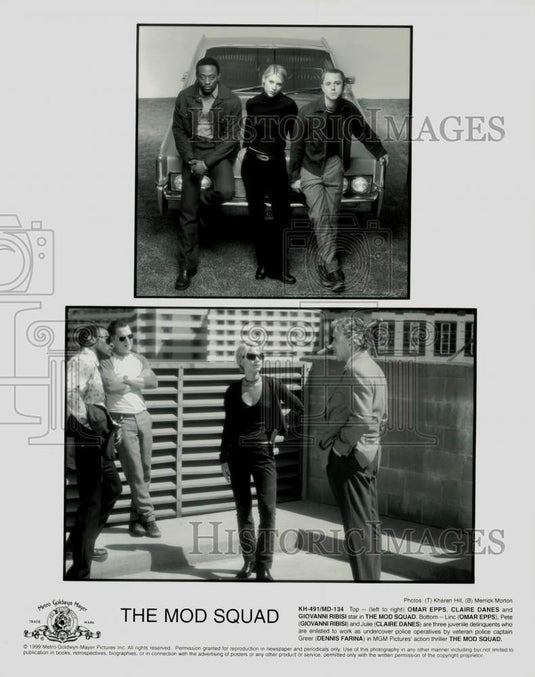 1999 Press Photo "The Mod Squad" Movie Scenes - srp36630