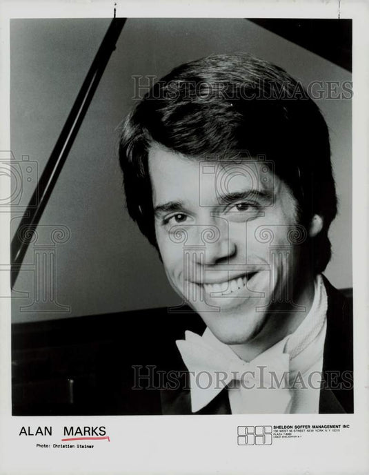 1978 Press Photo Alan Marks, musical artist - srp36904