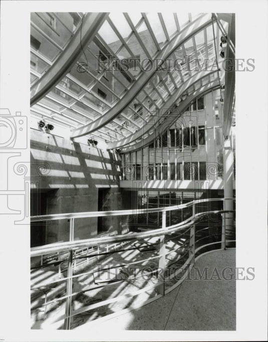 1991 Press Photo The Garden Court at Morgan Library - srp38095- Historic Images