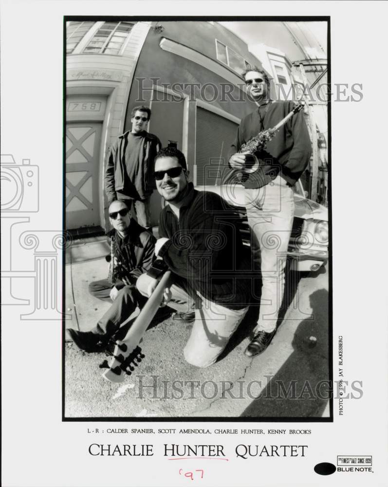 1997 Press Photo Charlie Hunter Quartet - srp38818- Historic Images