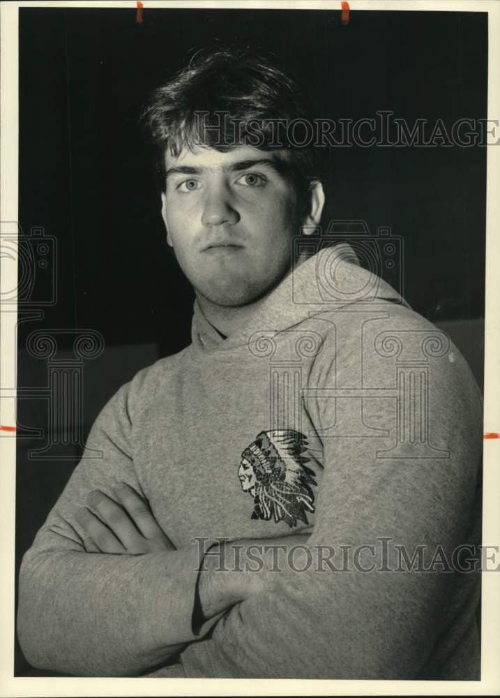 Press Photo Tim Spina, Wrestler - sya07306- Historic Images