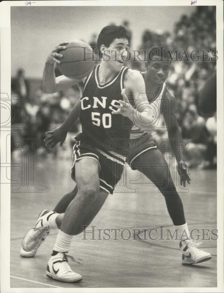 1988 Press Photo Cicero North Syracuse Basketball Player Jeff Reynolds- Historic Images