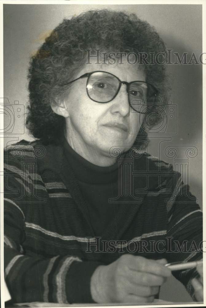 1989 Press Photo Rose Anthony, Town of Granby New York Councilwoman - sya17759- Historic Images