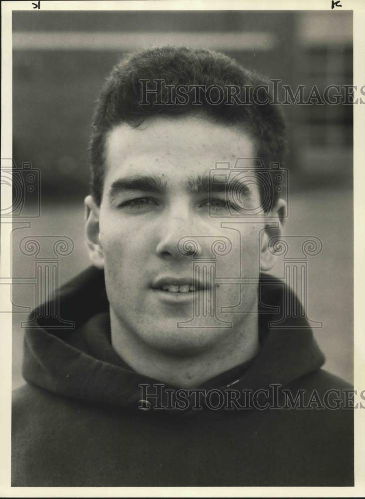 1988 Press Photo Brad Arthur, Fayetteville-Manlius Lacrosse Player - sya20444- Historic Images