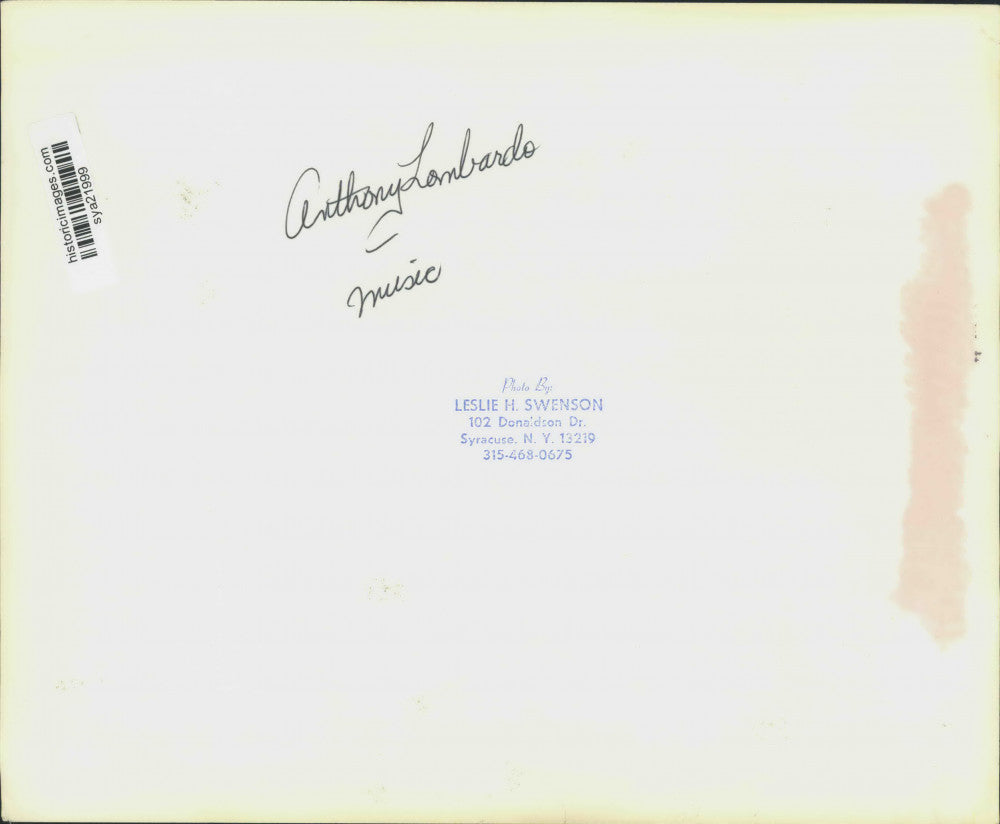 Press Photo Anthony Lombardo, Musician - sya21999