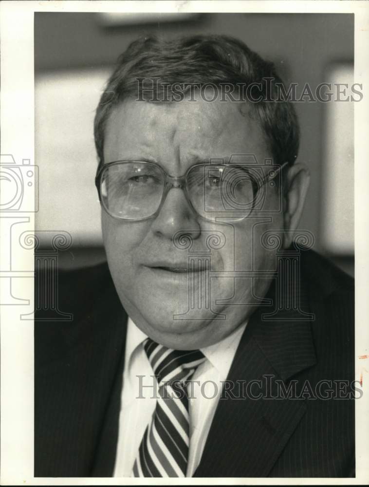 1987 Press Photo Democratic County Legislature Candidate Frank Maraviglia- Historic Images