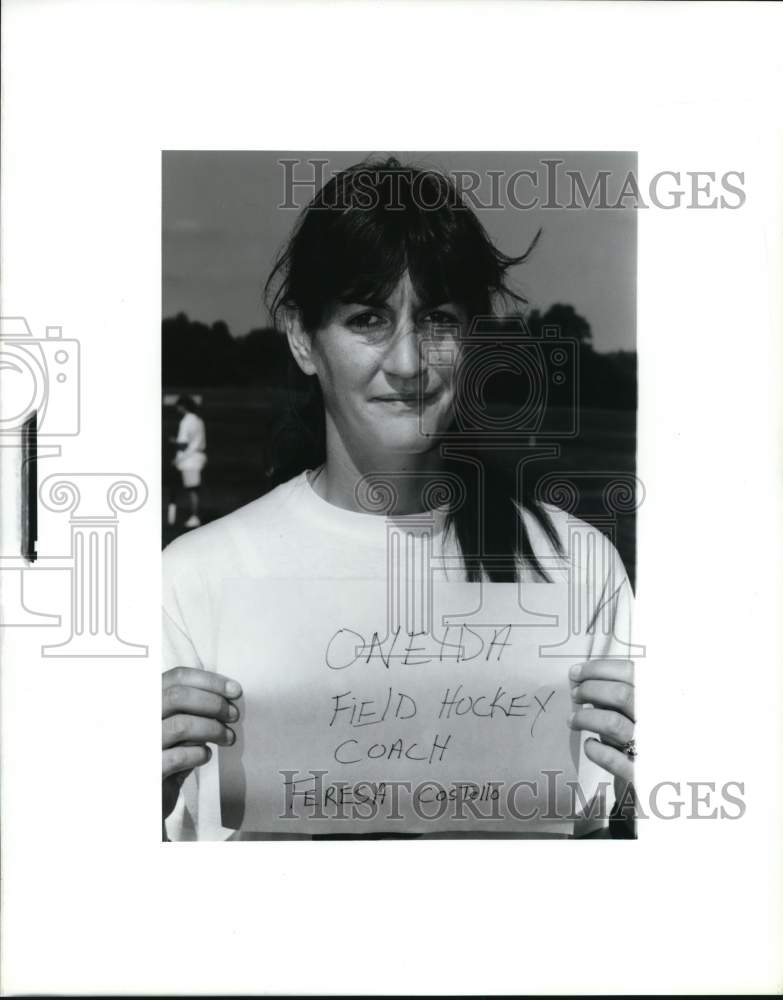 1989 Press Photo Teresa Costello, Oneida Field Hockey - sya64555- Historic Images