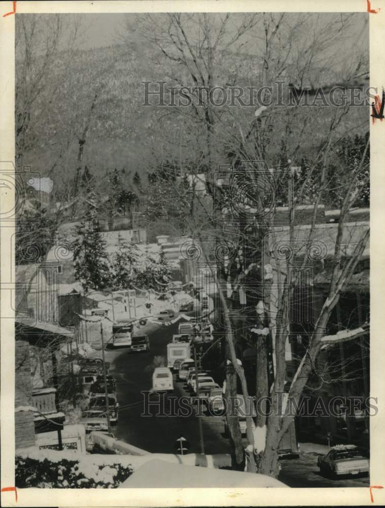 1985 Press Photo Lake Placid, New York, Site of 1980 Winter Olympics - sya69103- Historic Images