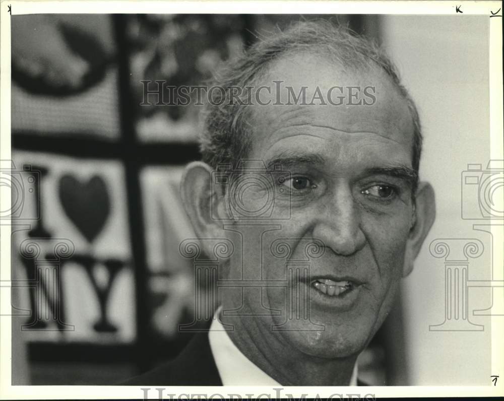 1988 Press Photo Wayne Gallagher, State Fair Director of New York - sya70103- Historic Images