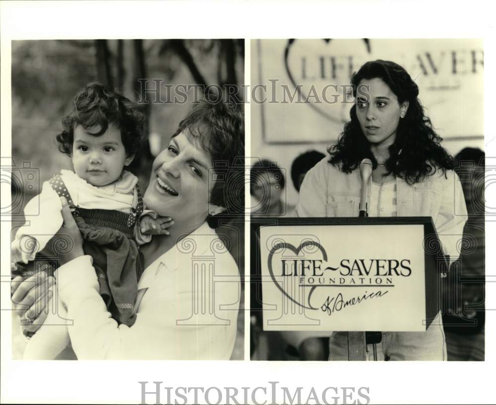 1993 Press Photo Actors of "The Anissa Ayala Story" Movie in Composite- Historic Images