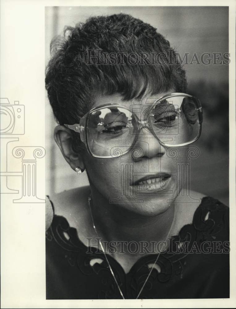 1984 Press Photo Wilma Rudolph, Gold Medal Winner in 1960 Olympics at State Fair- Historic Images