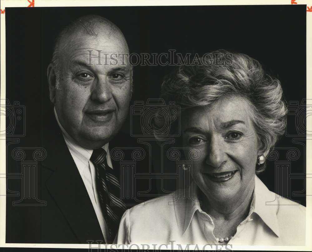 1989 Press Photo Rabbi Theodore Levy and Wife Ina Rae Levy - sya81481- Historic Images