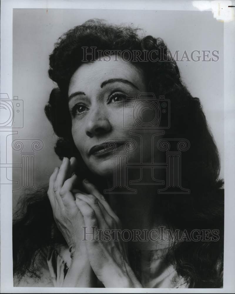 1982 Press Photo &quot;Passion Play&quot; Actress Ann Kelly Balfour - sya93275- Historic Images