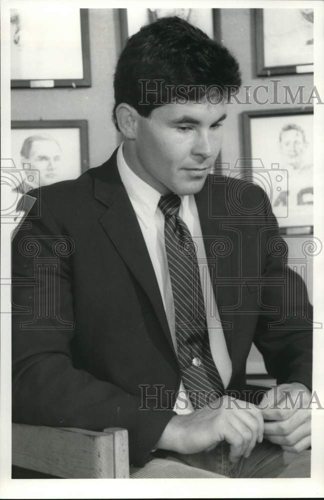 1986 Press Photo Terry Kent, Cornell Wrestler - sya97386- Historic Images