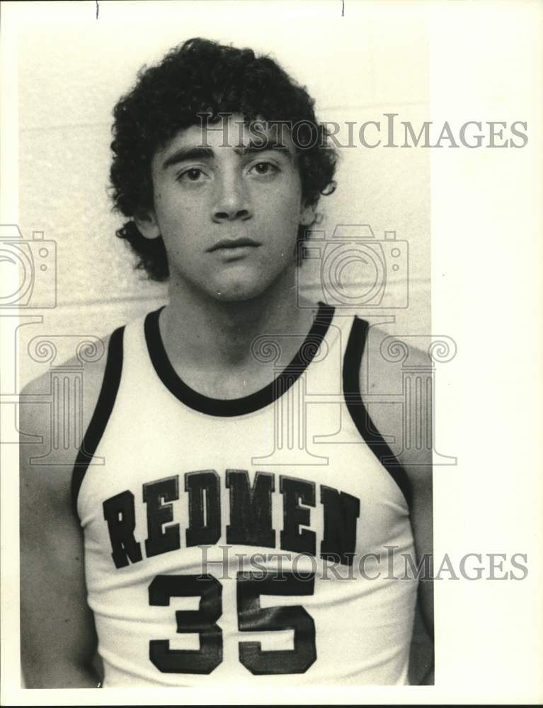 1984 Press Photo Bill Coleman, Redmen Basketball Player - sya98165- Historic Images