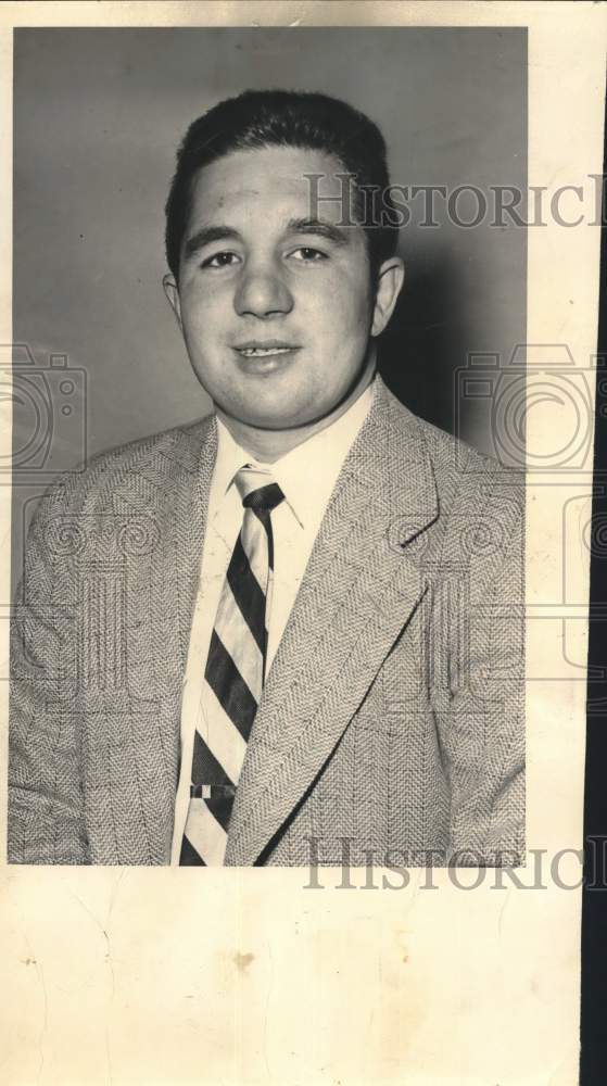 1953 Press Photo Luke La Porta, Little League Baseball Leader - sya98251- Historic Images