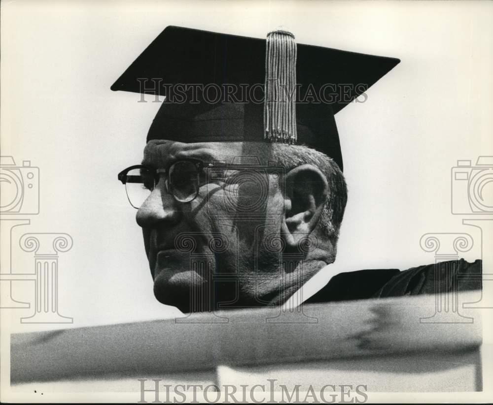 1964 Press Photo Lyndon B. Johnson at Newhouse Dedication - sya99842