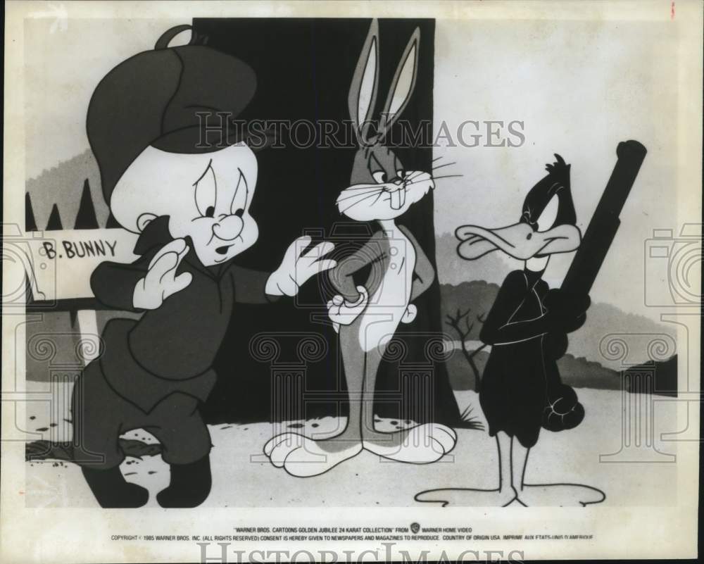 1985 Press Photo Warner Brothers Cartoon Characters - syb00918- Historic Images