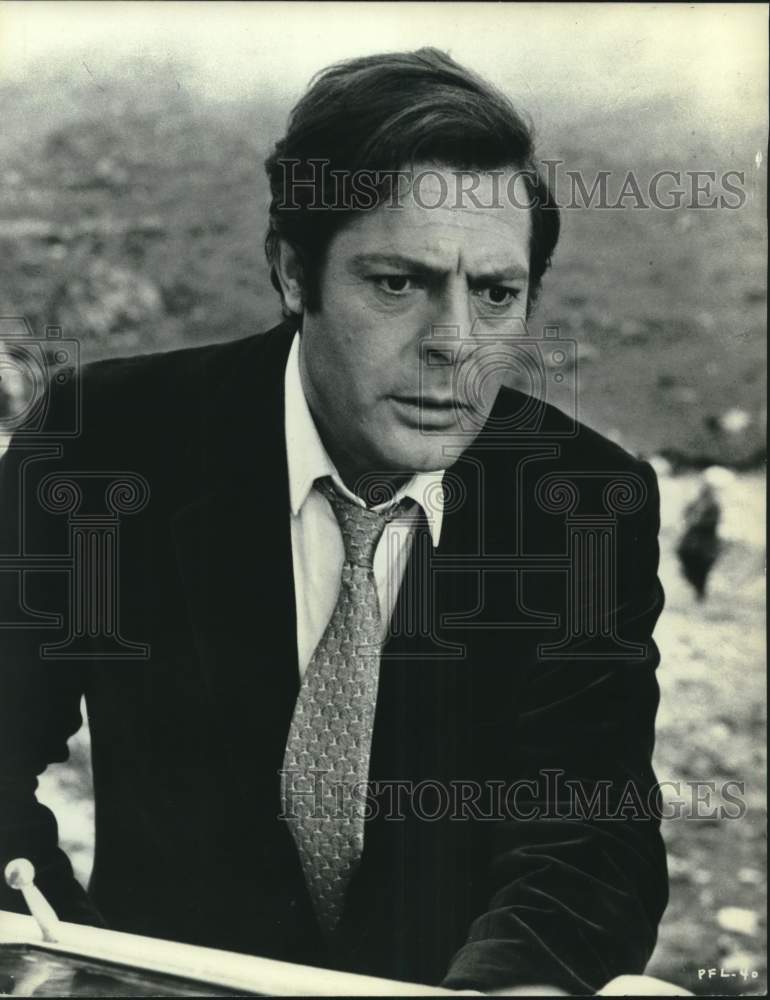 Press Photo Actor Marcello Mastroianni - syp02076
