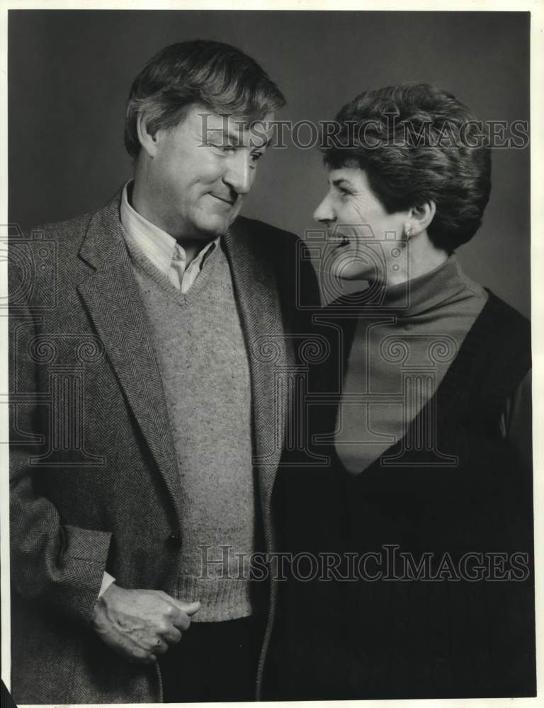 1986 Press Photo Don Mayer and his wife Dorothy Mayer - syp02267- Historic Images