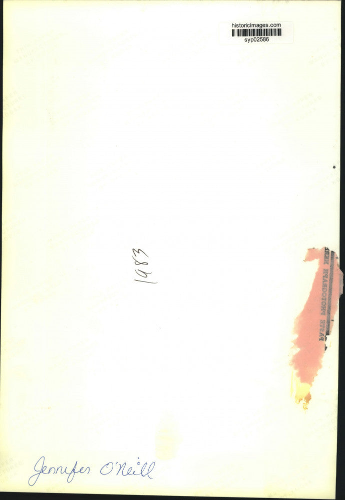 1983 Press Photo Jennifer O'Neill - syp02586