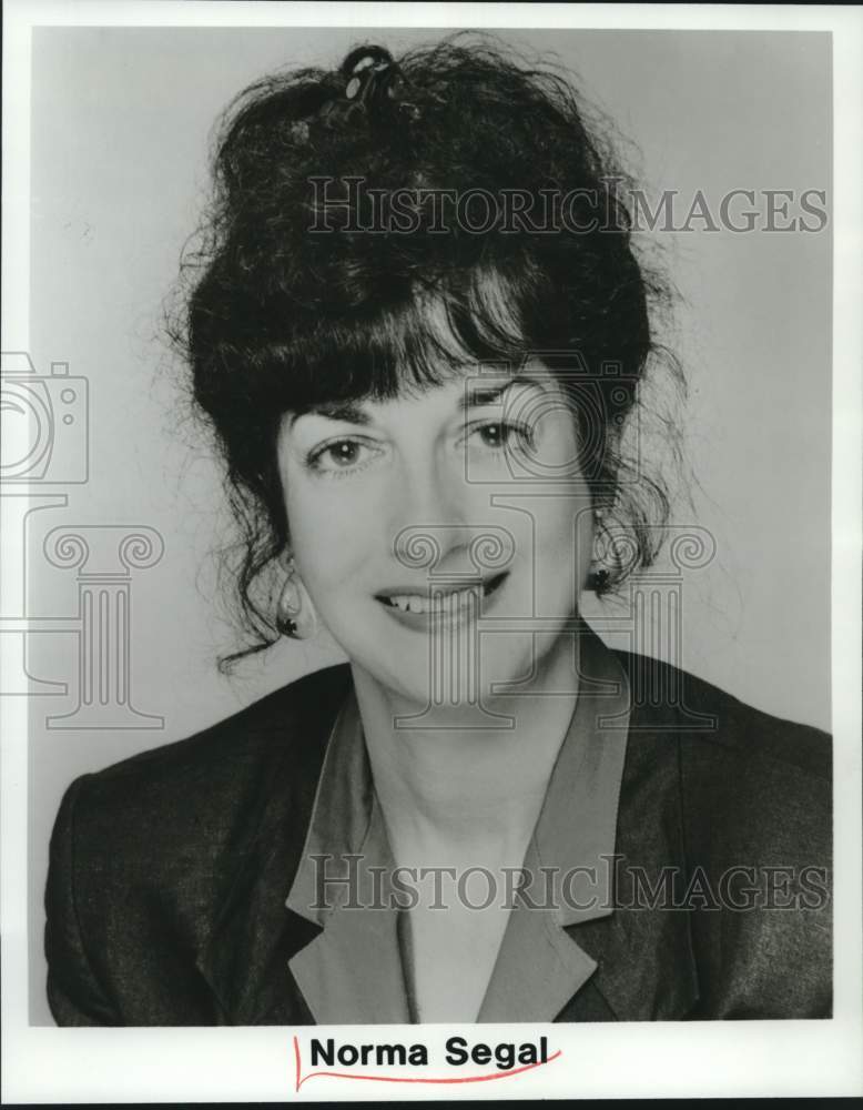 Press Photo Norma Sagal, Vice Presidential candidate of the Libertarian Party- Historic Images