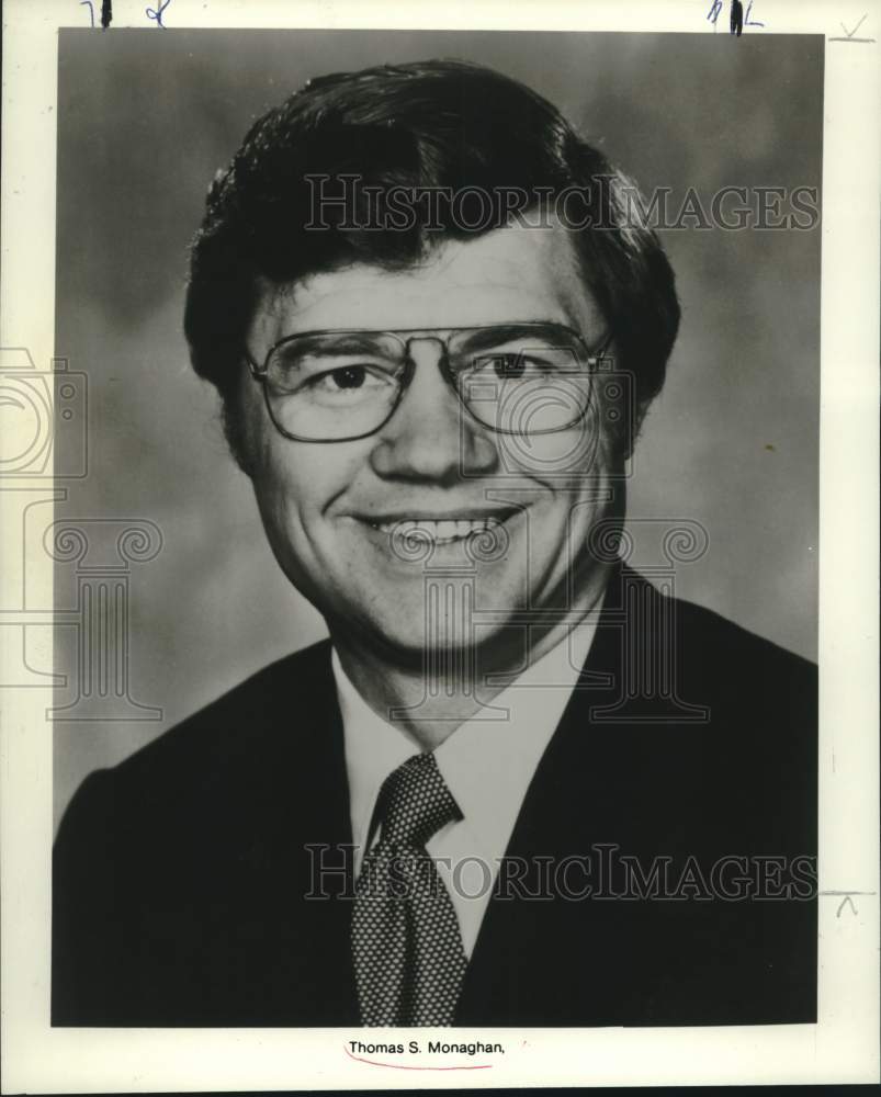 1985 Press Photo Thomas S. Monaghan, Founder of Domino's Pizza - syp02752- Historic Images