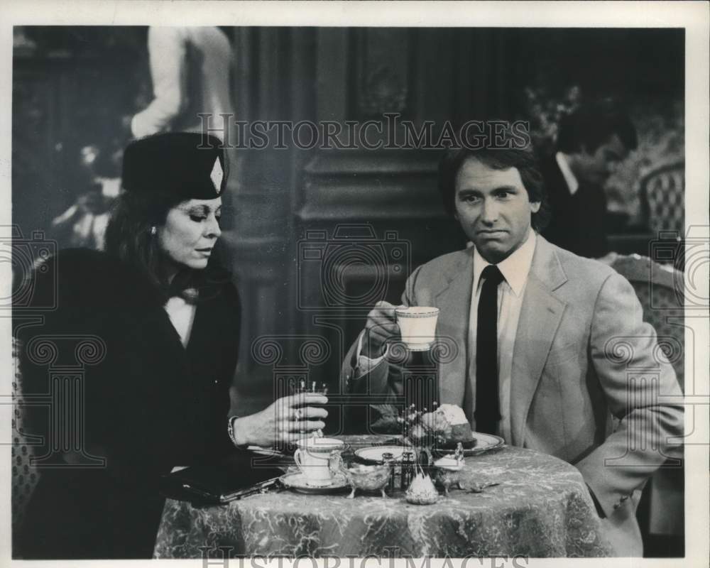 1979 Press Photo Actress Ann Wedgeworth and John Ritter - syp04412- Historic Images