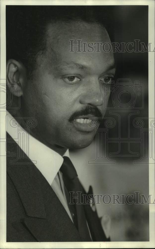 1987 Press Photo Jesse Jackson - syp06175- Historic Images