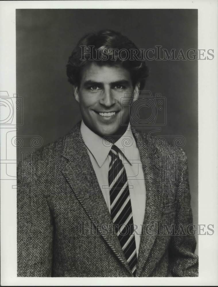 1983 Press Photo Ted McGinley in "Happy Days" - syp08364- Historic Images