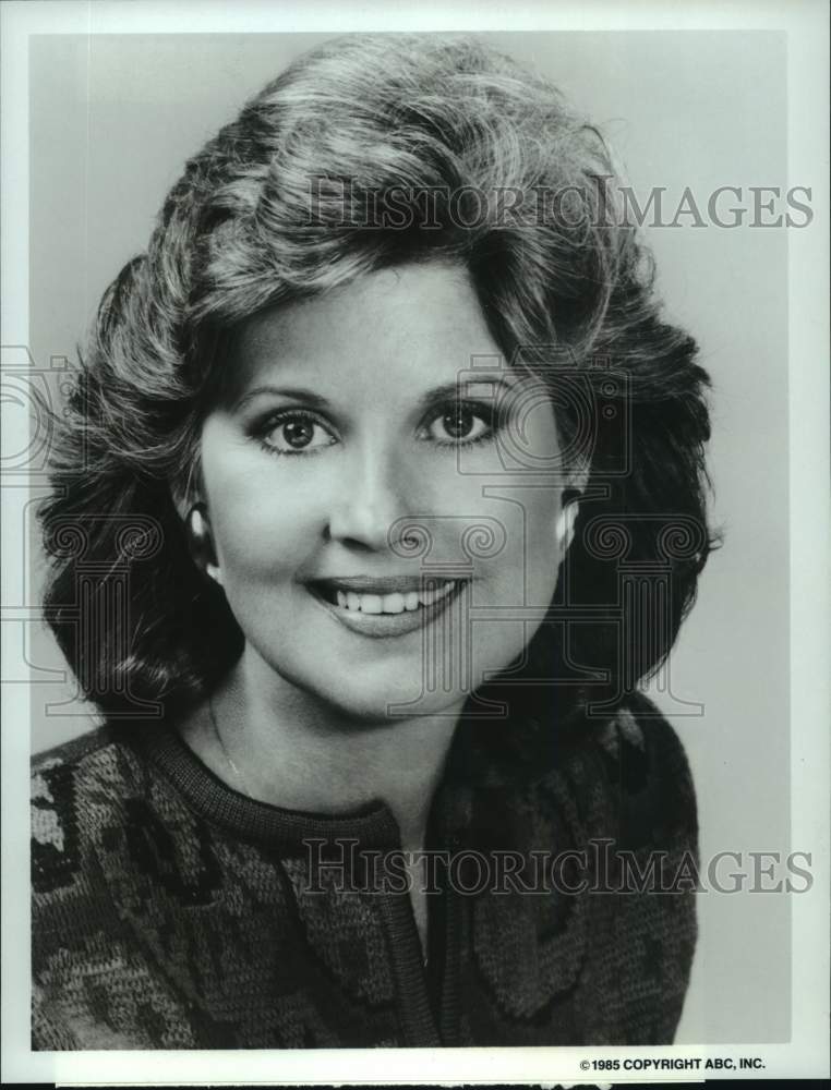 1985 Press Photo Pat George in &quot;Good Morning America&quot; - syp10727- Historic Images