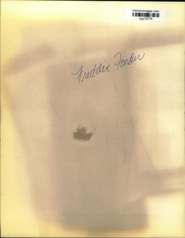 Press Photo Musician Freddie Fender - syp12774