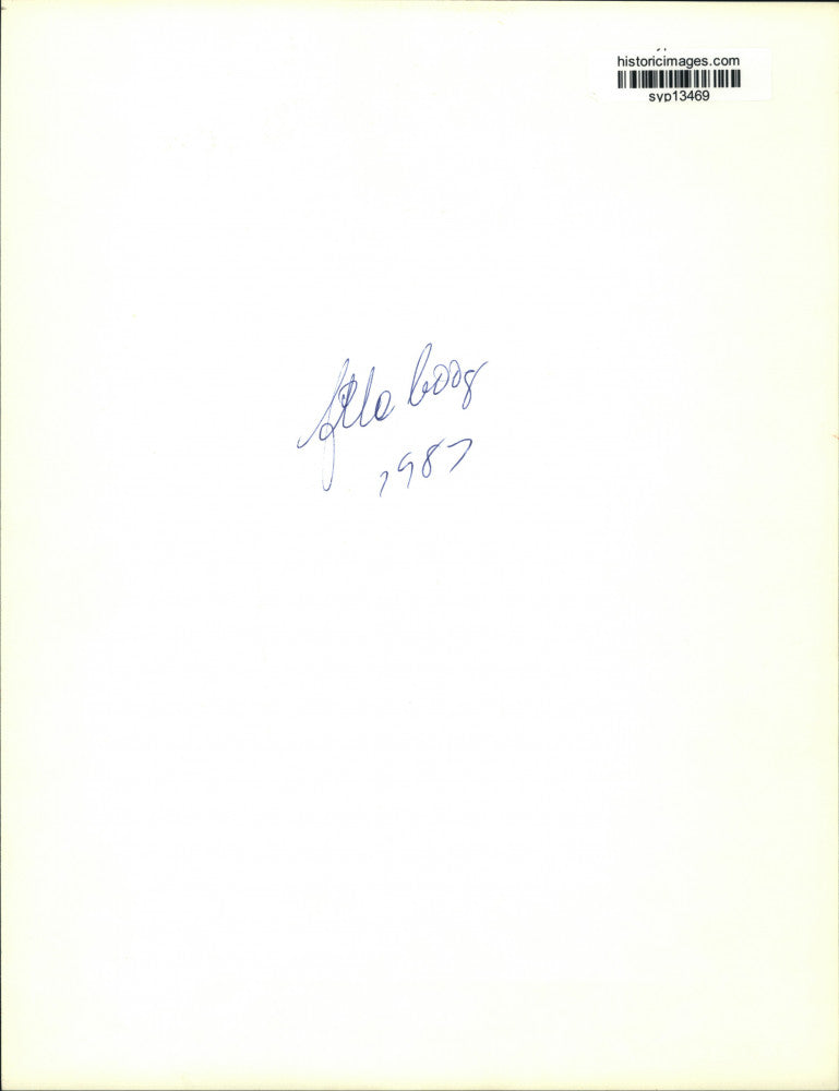 1987 Press Photo Buddy Morrow, conductor of The Tommy Dorsey Orchestra