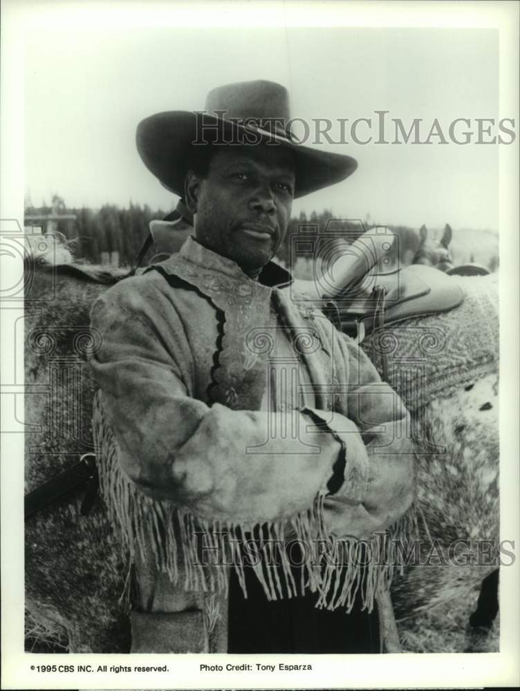 1995 Press Photo Sidney Poitier in &quot;Children of the Dust&quot; - syp15036- Historic Images