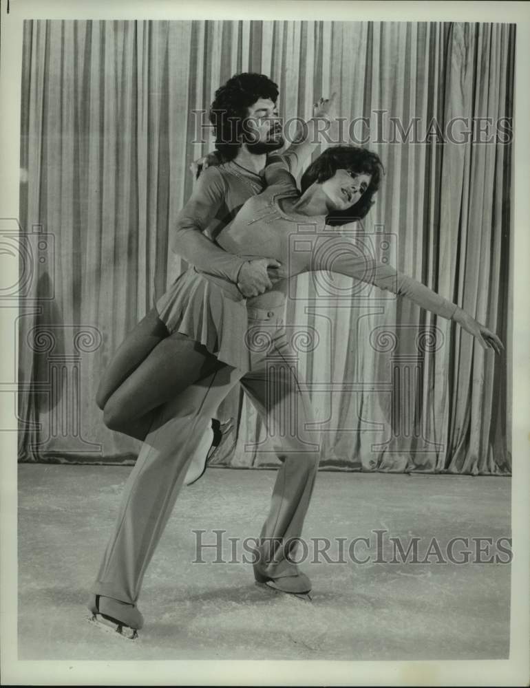 Press Photo Emily Beneson and Jack Courtney in "The Ice Show" - syp15048- Historic Images