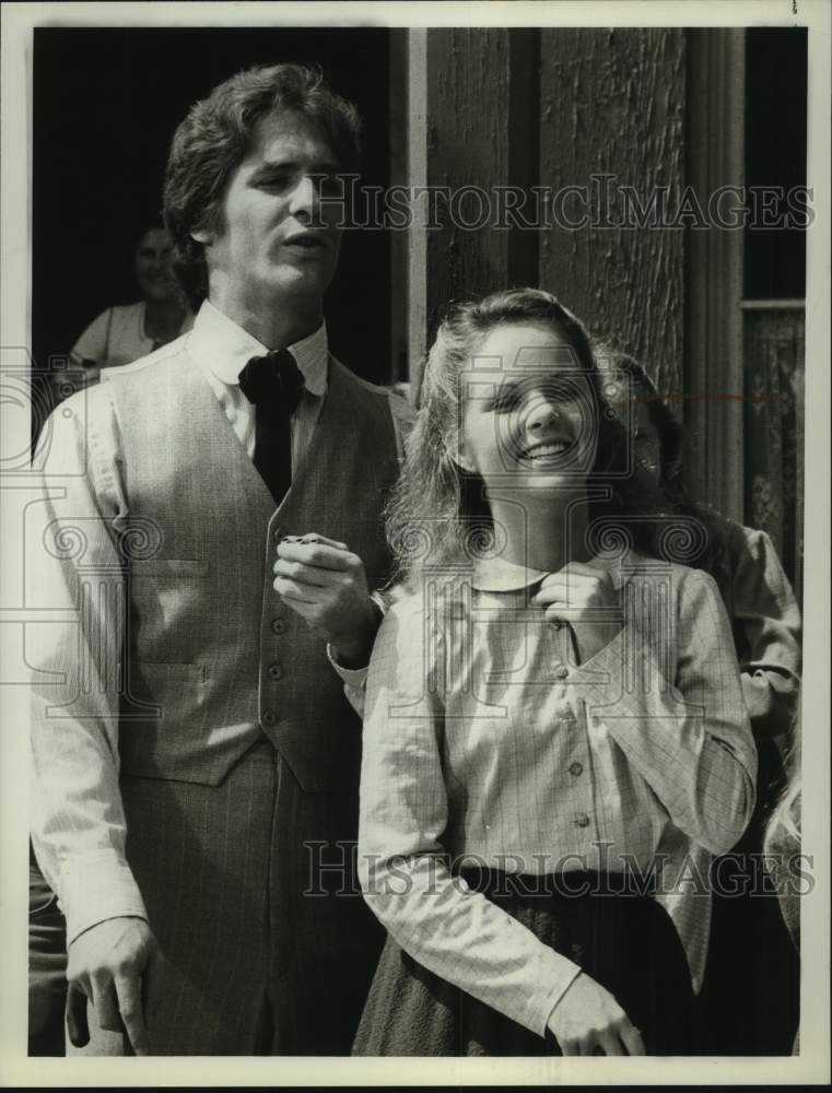 1978 Press Photo Actors Linwood Boomer and Melissa Anderson in scene - syp15411- Historic Images