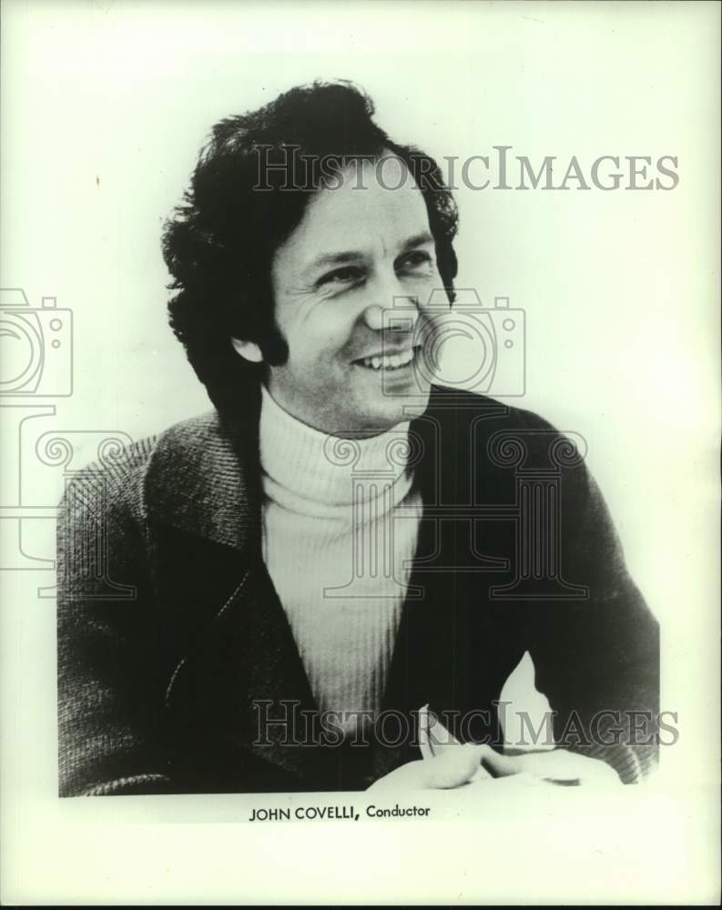 Press Photo Conductor John Covelli - syp15675