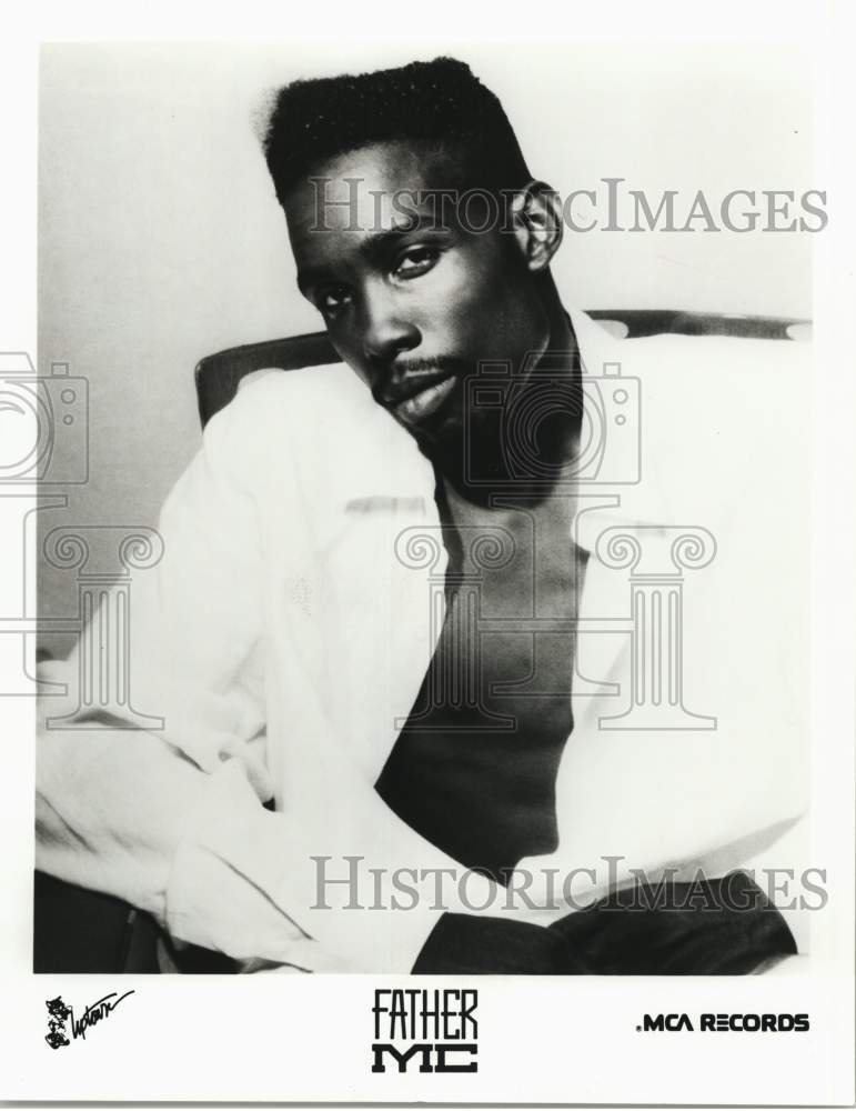 Press Photo Rapper Father MC - syp16157- Historic Images