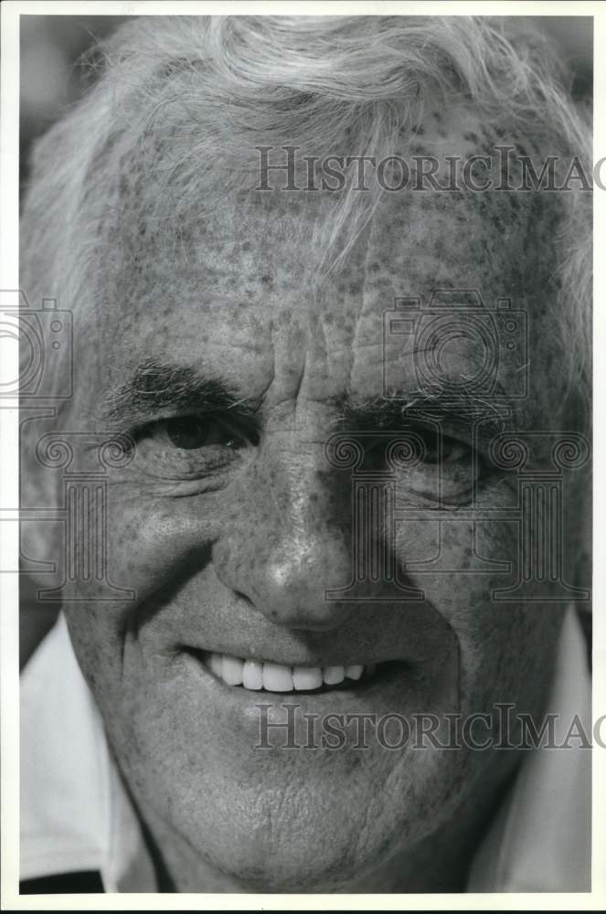 Press Photo Dick MacPherson, Head Football for Syracuse University- Historic Images