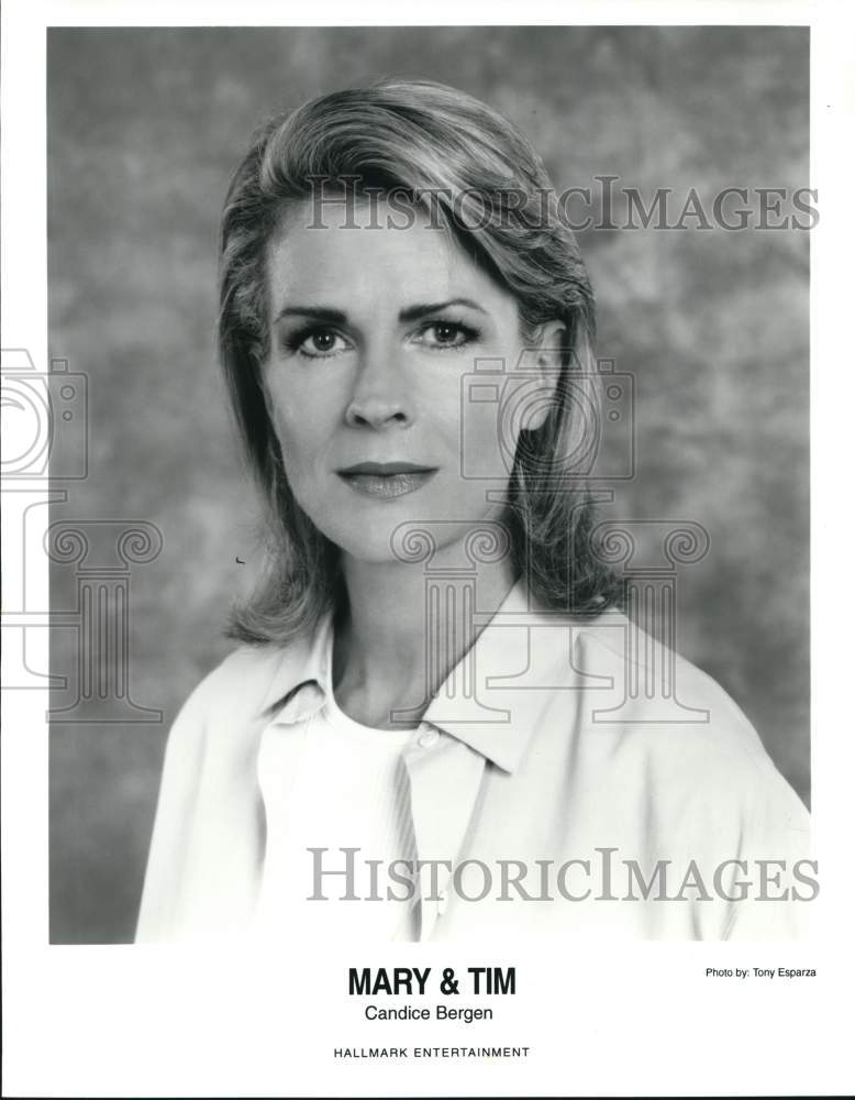 Press Photo Actress Candice Bergen stars in Mary &amp; Tim - syp35318- Historic Images